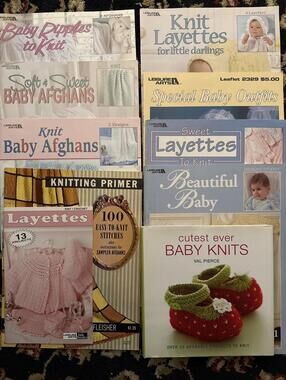 10 baby knitting pattern books